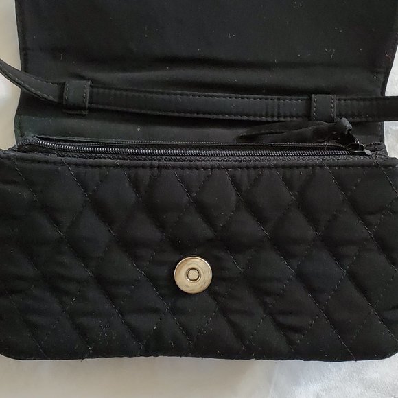 Small all black Vera Bradley bag~SALE - Picture 6 of 7